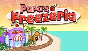 Papa's Freezeria: Mix up a frozen concoction!