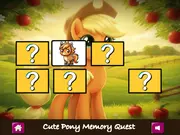 Cute Pony Memory Quest